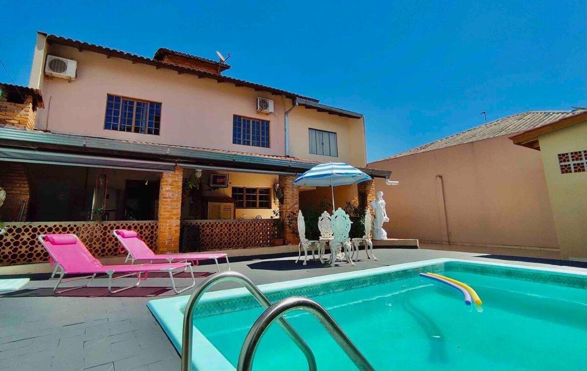 Casa Com Piscina Proximo Atrativos/ Wifi/ Garagem Villa Foz do Iguaçu Exteriör bild